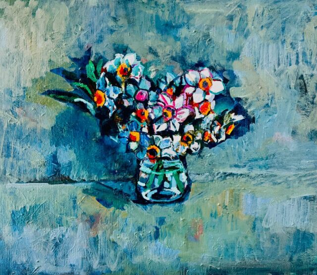 油彩画 | アネモネ | Taro Otani | Official site