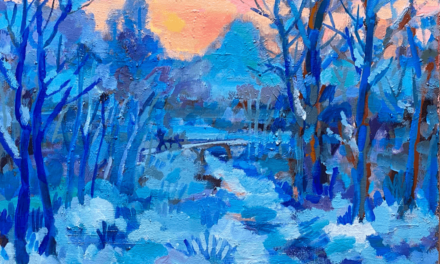 Oil colour | Winter Landscape