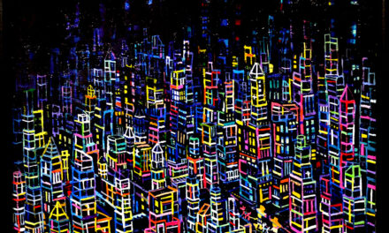 oil colour | neon city