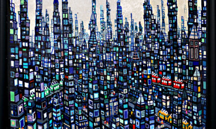 oil colour | Blue City