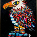 oil colour | eagle