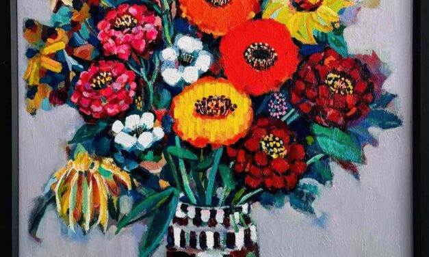 油彩画 | flowers