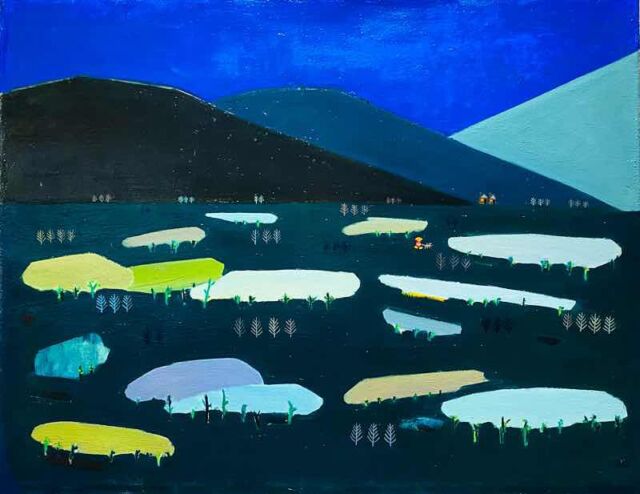 展示予定 | 夜の野原 | 55x72cm | oil x canvas | Solo exhibition | 個展のお知らせ | 大谷太郎 | LIFE 《ワンちゃん同伴可》
在廊も時々する予定です。
麻布十番以来4年ぶりの個展をTagboatで開催いたします。50点以上の油絵とドローイングも販売予定です。
お気軽にお立ち寄りください。
《31x41cm/f6サイズ以上の絵で会場で見たいリクエストがありましたらご連絡下さい。可能な限り用意します》

場所 : 東京都中央区日本橋富沢町7-1
ザ・パークレックス人形町1F
開催日時 : 2025年5月7日（水）～5月24日（土）
オープニング 17:00
営業時間：11:00-19:00
休廊日：日月祝
リンクはプロフィールにもあります。
販売ページ
https://www.tagboat.com/products/list.php?author_id=1000550

 #gallerytagboat #art #人形町 #ギャラリー #現代アート #絵画のある暮らし #contemporaryart #tagboat #アートコレクターズ @tarootani @gallerytagboat  #tokyo #個展 #夜景 #landscapeart