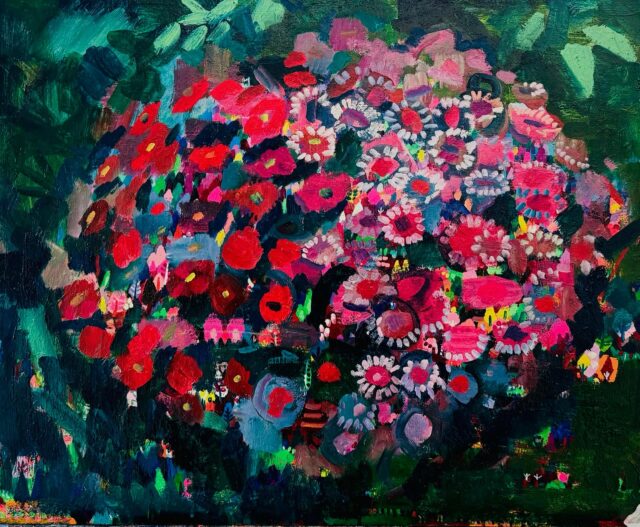 油彩画 | 菜の花 | Taro Otani | Official site