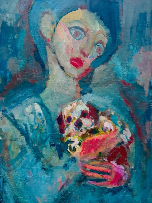 油彩画 | Lakeside house | Taro Otani | Official site